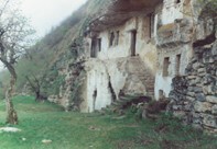 Cave monastery near Tipova